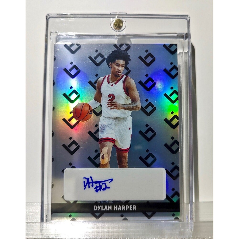 Dylan Harper Autograph 2025 Leaf #BILA-DH1 Signed Basketball Card 228/597